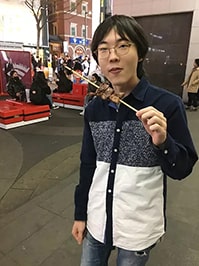 韓国旅行の様子01