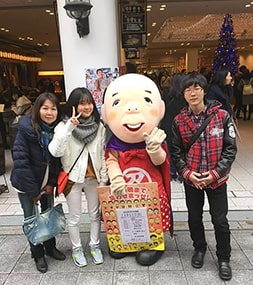 大阪旅行の様子
