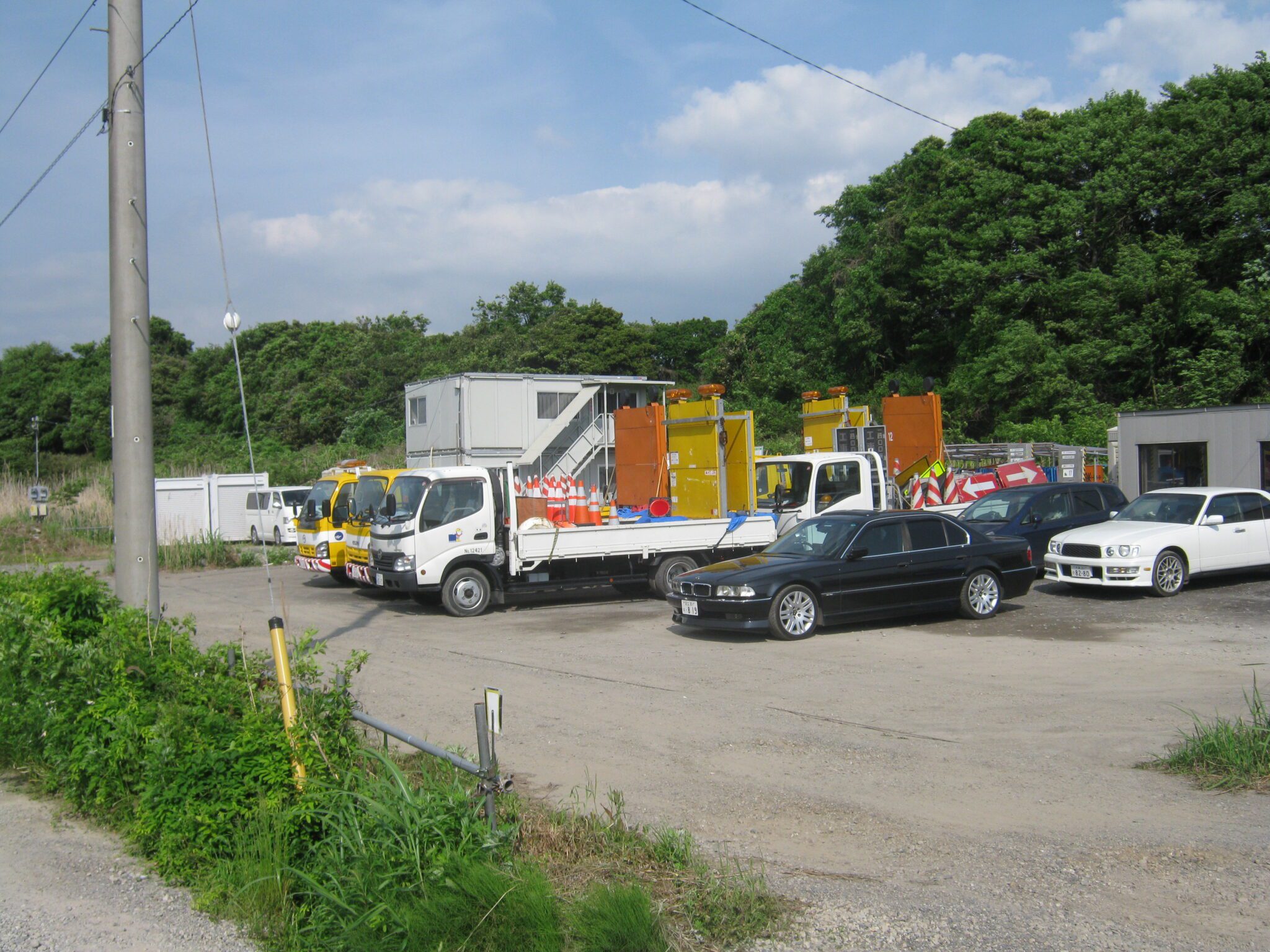 千葉市花見川区幕張町３丁目資材置場