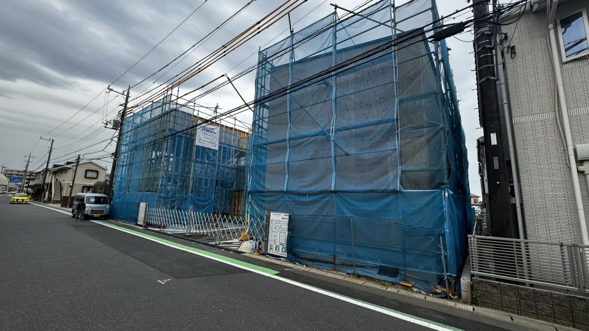 【花見川区畑町】建て方工事の進捗紹介!