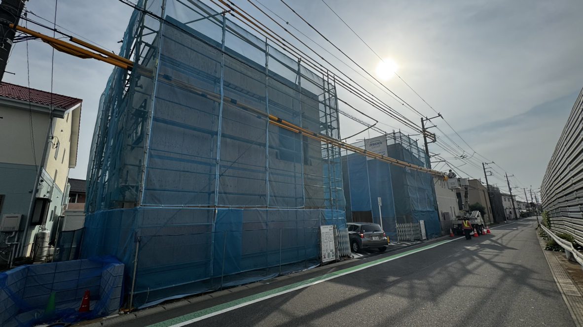 【花見川区畑町】1・6号棟が上棟しました!