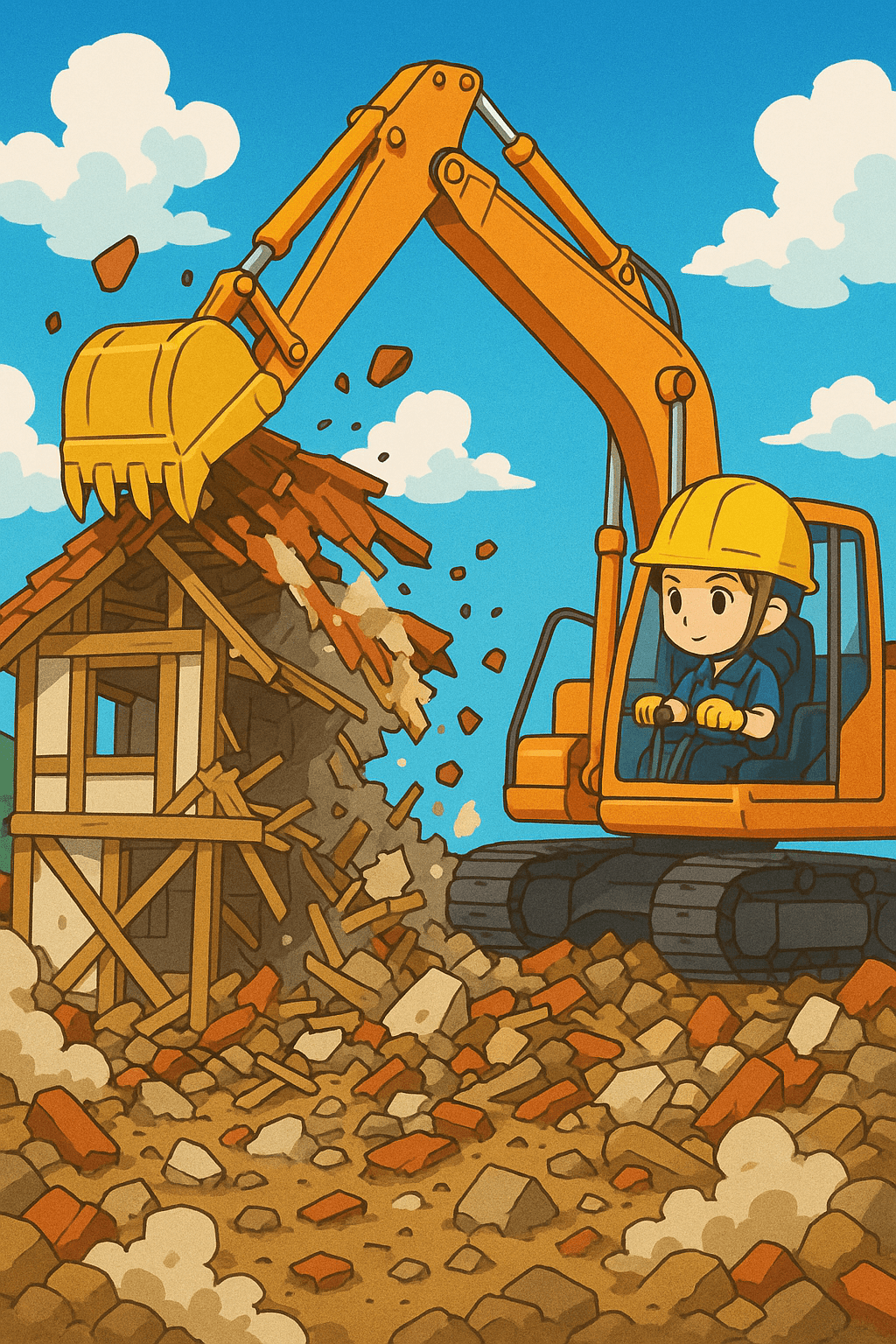 葛城建築日記~第二話 解体開始!~